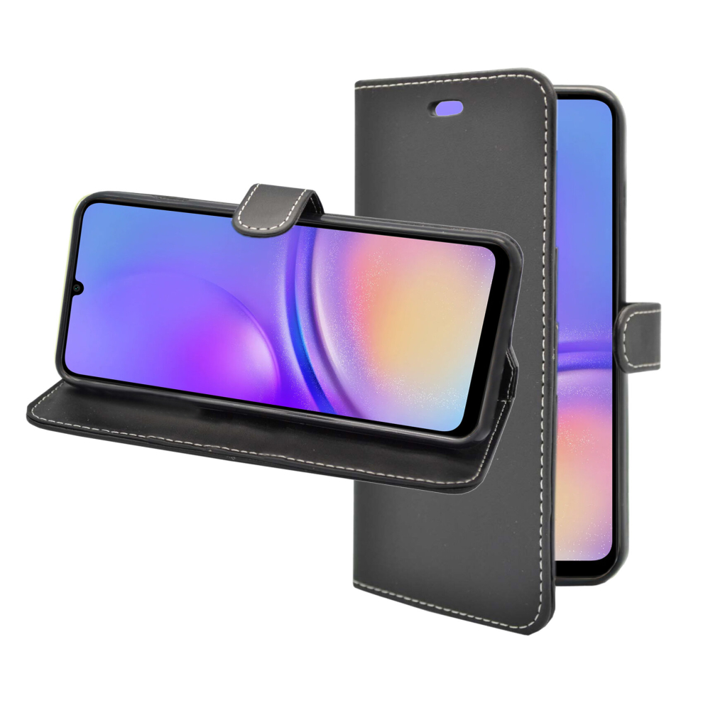 black--for-samsung-galaxy-a05s-case-wallet-flip-pu-leather-kickstand-card-holder-phone-cover