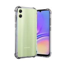 (Clear) For Samsung Galaxy A05 TPU Silicone Gel Phone Cover Case