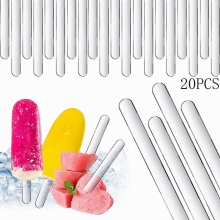 20-100PCS Reusable Cakesicle Acrylic Ice Cream Sticks Pop Cakesicle Cake Candy Sticks Ice Lollies DIY Crafts