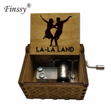LA LA LAND music box city of stars theme special for girlfriend wife wooden hand music box