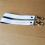 sublimation polyester blank keychains key ring heat transfer printing blank diy materials 20pcs/lot 2