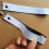 sublimation polyester blank keychains key ring heat transfer printing blank diy materials 20pcs/lot 6