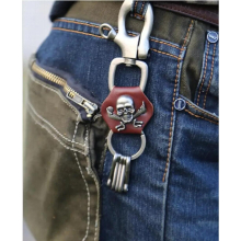 Key Chains Men Jewelry Heavy Skeleton Waist Biker Wallet Key Chain Rock Punk Trousers HipHop Leather Pant Jean Chains