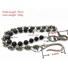 key chain men or men pants chain Women key fob Single Layers steel stainless Trousers chains jeans chain