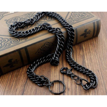 man dressed up as giant solid metal motorcycle wallet chain jeans waist chain