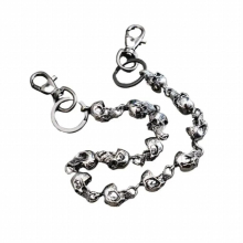 Alternative Skull Connected Metal Pants Chain Big Devil Japanese Personalit Hip Men Wo Chain Versatile Waist Dark Hop R8L9