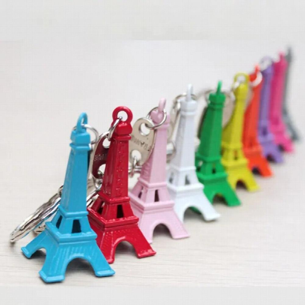 20Pcs Eiffel Tower Keychain For Keys Souvenirs Paris Tour Eiffel Keychain Key Chain Key Ring Decoration Key Holder 885673988516