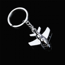 10pcs/ Civil Aviation Pilot Air Plane Metal Alloy Keychain Luggage Tag Key Ring lots