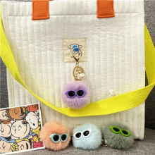 10pcs/lot Monster Plush Cartoon Dolls Key rings Girls Accessories Car Decoration For Bag Decorations