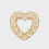 heart-shaped Daisy Brooches 1
