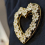 heart-shaped Daisy Brooches 4