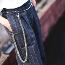 Motorcycle Cars Keychain Metal Wallet Belt Chain Long Punk Trousers Hipster Pant Jean Keychain Mens HipHop Jewelry