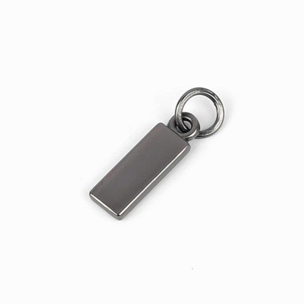 10 Pcs/Set Small Key Fobs Tags Key Rings Engraved Name Tags With Split Ring For Baggage Key Chains Key Ring 885673996948