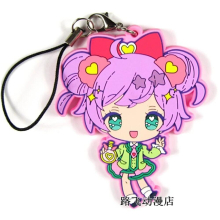 Pripara/Pretty Paradise Anime Keychain Manaka Laala/Minami Mirei/Hojo Sophy/Dorothy West/Rubber strap/mobile phone charms