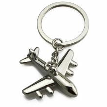 10pcs Metal Fighter Plane Keychain Charm Key Holder Mens Key Chain Souvenir Thank You Gift School Bag Pendant