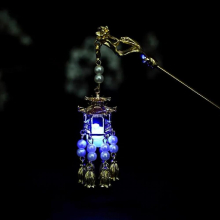 Ancient Style Hairpin Clips Classical Palace Lantern Hair Sticks Forks Temperament Retro Tassel Headpieces For Women Girls