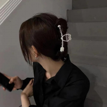 Geometric Hair Clips Metal Hair Claw Fishbone Hairclip Headband Cross Hairpin Hair Crab Women Hair Accessories