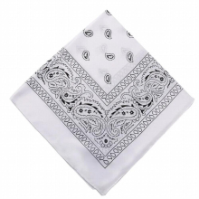 Bohemian Print Bandana Hair Bands for Women Girls Turban Headband Unisex Square Scarf Handkerchief Hair Accessories