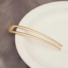 Women U-shaped Pin Metal Barrette Clip Hairpins Geometric Updo Hair Accessories Hairstyle Tools