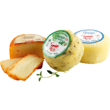 Cheese 3 Flavors Penela Mountains Portugal Tripack Cow and Sheep