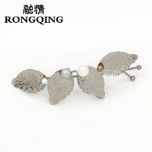 1pcs Selling Leaf Hairpin For Women Pearls Dew Leaves Wedding Hair Clip Pins Hair Ornament Bridal
