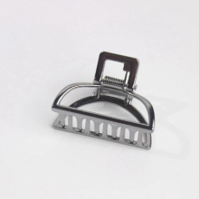 Mini Women Girls Geometric Hair Claw Clamps Hair Crab Moon Shape Hair Clip Claws Solid Accessories Hairpin