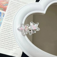 Snowflake Cloud Bubble Heart Sequins Star Hairpin for Women Sweet Girly Hair Clip Harajuku Y2k Hair Accessories