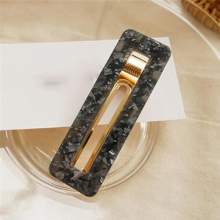 Acrylic Clear Women Square Barrettes Hairwear Geometric Exquisited Charming Girl Major Holder Hair Accessories