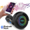 Mega Motion (Black) 6.5'' E Scooter LED Hoverboard with go-kart Segway 3