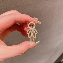 Style Alloy Rhinestone Hair Clips Side Barrettes Bangs Clip For Girl Ladies Jewelry Accessories Gift