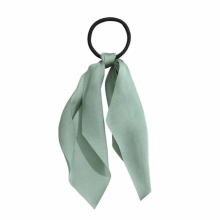 Bohemian Flower Printed Satin Elastic Long Ribbon Hair Bands Ponytail Scarf Hair Tie Women Scrunchies Hair Accessories