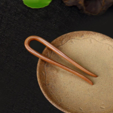 U Shaped Wooden Hair Sticks Forks Hairpins Clips for Women and Girls Chinese Style Hanfu Dress Hair Accessories