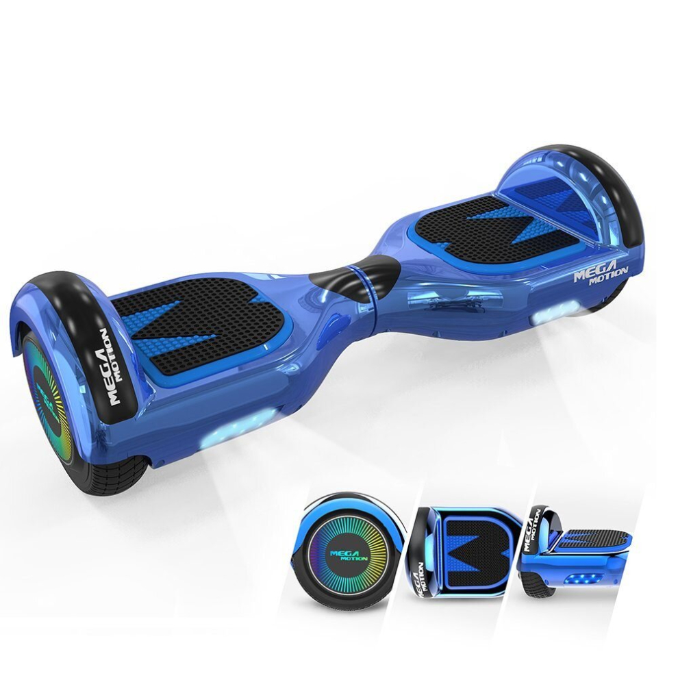 Mega Motion (Blue) 6.5'' Hoverboards E Scooter Segway For Kids Toys Blue