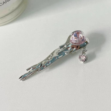 Temperament Butterfly Love Heart Bowknot Hair Clips Sweet Cloud Lave Blade Tassel Hair Clip Accessories for Women