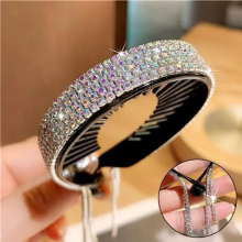Women Hair Claws Rhinestone Tassel Ponytail Hair Clips Headband Hairstyle Hairpins Girl Hair Accessories