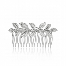 Metal Flower Hair Combs Women Wedding Hair Accessories for Bridal Girls Headpiece Bride Party Hair Jewelry Gift