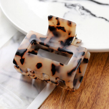 1PC Acetic Acid Resin Acetimar Marble Small Hair Clips Crab Hair Claws Clamp For Women Girls Hair Accessories Headwear