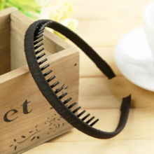 Women Girls Headdress Solid Cloth Headband Wrap Hair Hoop Bezel With Teeth Female Hair Accessories Hairband Headwear Hairband