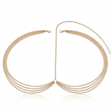 Handwork Multilayer Tassel Shining Water Drill Hair Band Female Long Hair Accessories Crystal Wedding Party Jewelry Gift