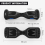 Mega Motion (Black) 6.5'' E Scooter LED Hoverboard with go-kart Segway 7