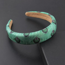 Bright Fabric Personality Sponge Headband Ladies Street Shooting Beach Travel Gift Hair Accessories 913