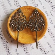 Vintage Hair Clips Woman Metal Hairpins Pin Clip Barrette for Girl SummerHair Accessories Headwear