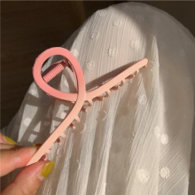 Gradient Colorful Hair Clip Hair Claw Women Female Summer Crab Shark Clip Frosted Large Grab Bath Clip Headwear Hair Accessories
