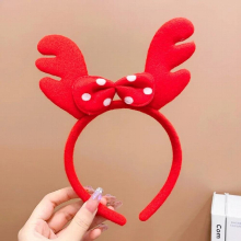 Christmas Deer Horn Headband Santa Claus Holiday Party Hairpin Headwear Girl Hair Band Headban Childrens Adult Hair Accessories