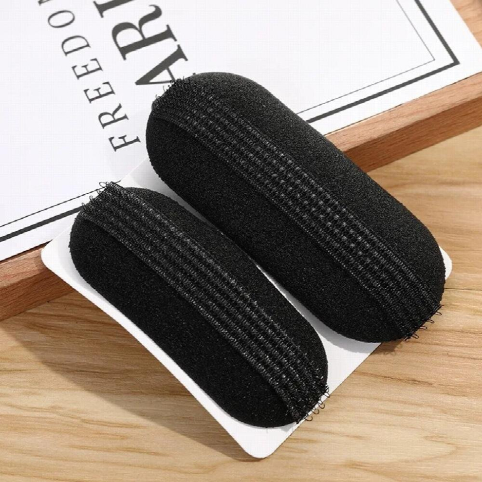 Bump It Up Volume Hair Base Styling Insert Braid Tool Comb Clip Sponge Bun Hair Pad Accessories for Women Girls