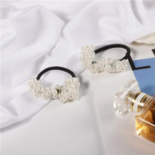 Temperament HairBands Pearls Elastic Rubber Rope For Women Girls Headdress Hair Accessories