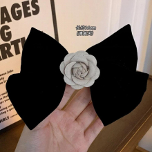 French Bowknot Hairpin for Women Retro Spring Hair Clip Autumn and Winter Headwear Accessories Jewelry Gift