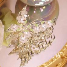 Butterfly Hairpins Yarn Metal Tassel Long Hair Clips For Women Antique Party Hair Accessories