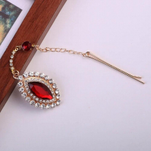 Charm Rhinestone Crystal Hair Accessories for Women Party Chain Headbands Ornaments Jewelry