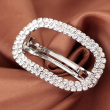 Round Crystals Hair Claws Family Hair rhinestone Jaw Ponytail Clips Women Girls Hair Grip Clasp Clamp Crab Hair Jewelry H003